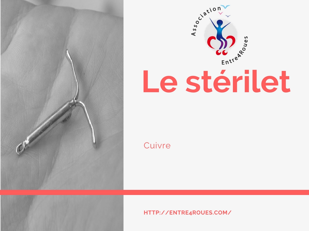 Le stérilet cuivre Association Entre4roues Handicap Grenoble