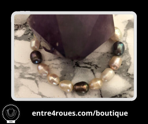 Bracelet perles d'eau douce