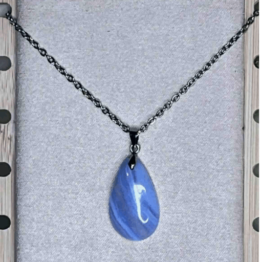 Agate bleue