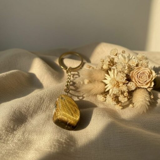 Porte cléfs Oeil de tigre